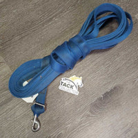 Thick Nylon Lunge Line, loop handle *gc/fair, edge rubs & frays, torn edge, stains, dirty, older, stiff spots
