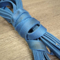 Thick Nylon Lunge Line, loop handle *gc/fair, edge rubs & frays, torn edge, stains, dirty, older, stiff spots
