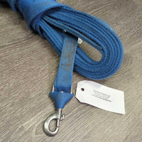 Thick Nylon Lunge Line, loop handle *gc/fair, edge rubs & frays, torn edge, stains, dirty, older, stiff spots
