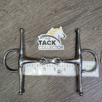 Double Joint French Link Full Cheek Bit *vgc, mnr scratches, scuffs, residue
