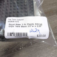 Pr Plastic Stirrup Grips *new
