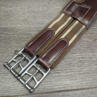Padded Girth, x2 els, 3x D Rings *vgc, clean, mnr hair, dirt/residue, scuffs
