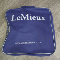 Nylon Show Scrim Sheet, piping, deco tail, lthr buckle, bag *vgc, mnr hair, dirt/residue, threads
