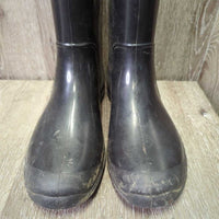 Thick Rubber Boots *gc, mnr dirt, residue, scuffs
