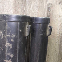 Thick Rubber Boots *gc, mnr dirt, residue, scuffs
