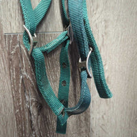 Soft Thick Nylon Headstall, 2x Conway Buckles *vgc, clean & mnr dirt & stains
