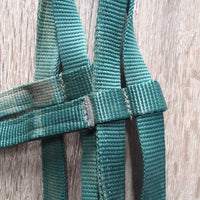 Soft Thick Nylon Headstall, 2x Conway Buckles *vgc, clean & mnr dirt & stains
