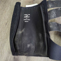 Closed Hind Sport Boots, velcro *vgc, hairy, sandy, mnr rubs, dirt & stains
