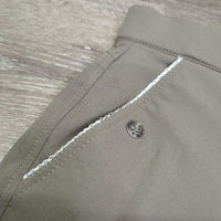 Euro Seat Breeches *vgc, mnr faded edges & undone stitching
