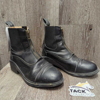 Pr Paddock Boots, Zips *vgc, clean, mnr scrapes, scratches & inner heel rubs
