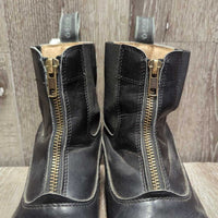 Pr Paddock Boots, Zips *vgc, clean, mnr scrapes, scratches & inner heel rubs
