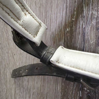 Rsd/Padded Noseband, Crank *xc, mnr rubs, dirt, creases & dirt, v.stiff, dry
