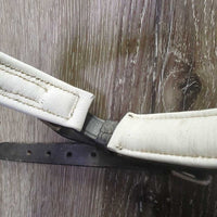 Rsd/Padded Noseband, Crank *xc, mnr rubs, dirt, creases & dirt, v.stiff, dry
