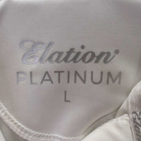 LS 1/4 Snap Show Shirt, mesh, snap collar *vgc clean, mnr hair
