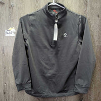 LS Fleece Lined Shirt, 1/3 Zip Up *xc/like new
