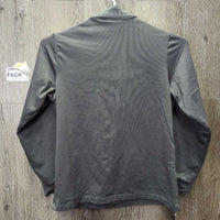LS Fleece Lined Shirt, 1/3 Zip Up *xc/like new
