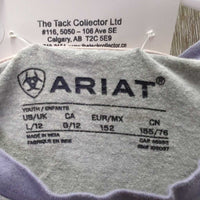 JUNIORS SS Cotton TShirt *gc, cracking logos, mnr stains, rubs & pills
