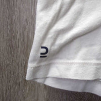 JUNIORS Cotton V Neck T Shirt *gc, pits, rubs, pills, seam puckers

