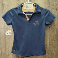 JUNIORS SS V Neck T Shirt *gc, snags, rubs & pills
