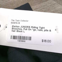 JUNIORS Riding Tight Breeches, Pull On *gc, rubs, pills & hair
