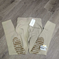 JUNIORS Euro Seat Breeches, Pull On *xc/like new, clean, mnr rubs & stains
