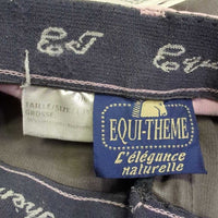 Hvy Cotton Breeches *gc, faded, puckers, hairy velcro, older
