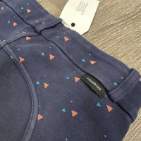 JUNIORS Hvy Cotton Euro Seat Breeches *gc, mnr faded, seam puckers, rubs, pills, seat: snag/run
