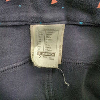 JUNIORS Hvy Cotton Euro Seat Breeches *gc, mnr faded, seam puckers, rubs, pills, seat: snag/run

