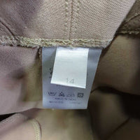 JUNIORS Hvy Cotton Breeches, Pull On *gc, mnr faded, rubs, pills, breaking elastic
