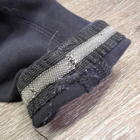 JUNIORSHvy Cotton Breeches, Pull On *gc, clean, v.faded, cracking dry elastics
