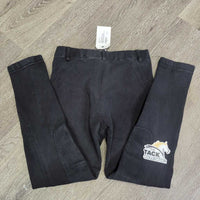 JUNIORSHvy Cotton Breeches, Pull On *gc, clean, v.faded, cracking dry elastics
