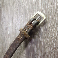 Soft Bridle *vgc, NO CHEEKS, extended throat, repair? replaced keeper, xholes, clean
