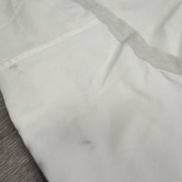 High Waist Breeches, side zip *gc/fair, rubs, pills, stains, older, unstitched seams, dingy, seam puckers, older

