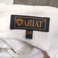 High Waist Breeches, side zip *gc/fair, rubs, pills, stains, older, unstitched seams, dingy, seam puckers, older
