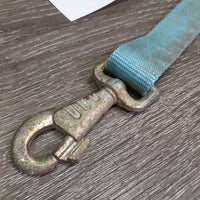 Adjustable Nylon Tail - Leg Strap, loop end, hvy snap *gc, rusted/corroded?, stains, dirt
