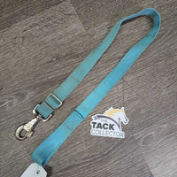Adjustable Nylon Tail - Leg Strap, loop end, hvy snap *gc, rusted/corroded?, stains, dirt
