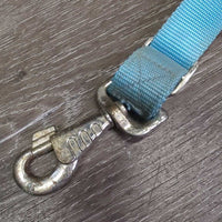 Adjustable Nylon Tail - Leg Strap, loop end, hvy snap *gc, rusted/corroded?, stains, dirt
