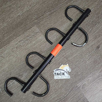 Stall Mount 4 Hook Bridle Tack Rack *gc, rubs, scratches, paint? chipped?peeling, tape
