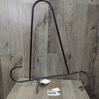 Metal Wire Saddle Rack *vgc/gc, chipped paint, mnr rust, bent, 0 caps
