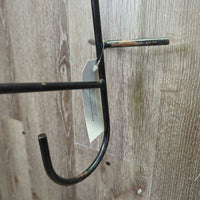 Metal Wire Saddle Rack *vgc/gc, chipped paint, mnr rust, bent, 0 caps
