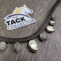 Leather Browband, bling *like new
