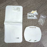 3# Horse Show Number Set, Holder, 3x elastics *xc, mnr hairy & dusty
