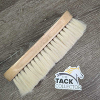 v.soft Goat Hair Body Brush *vgc, clean, mnr stains, scuffs, rubs & bent bristles

