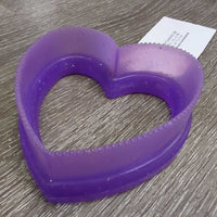 Heart Hard Plastic Curry *xc, clean & mnr dirty
