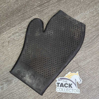 Double Sided Pimple Curry Mitt *gc, dirty, faded
