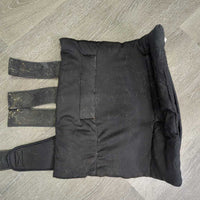 Pr Quick Wraps, velcro *gc, clean, hairy, rubs, pilly, faded, sm hole
