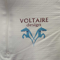 LS Mesh Show/Riding Shirt, "Voltaire" 1/4 zip *like new
