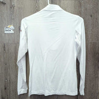 LS Mesh Show/Riding Shirt, "Voltaire" 1/4 zip *like new

