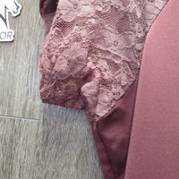 SS Mesh Show Shirt, 1/4 button *xc
