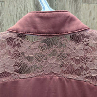 SS Mesh Show Shirt, 1/4 button *xc
